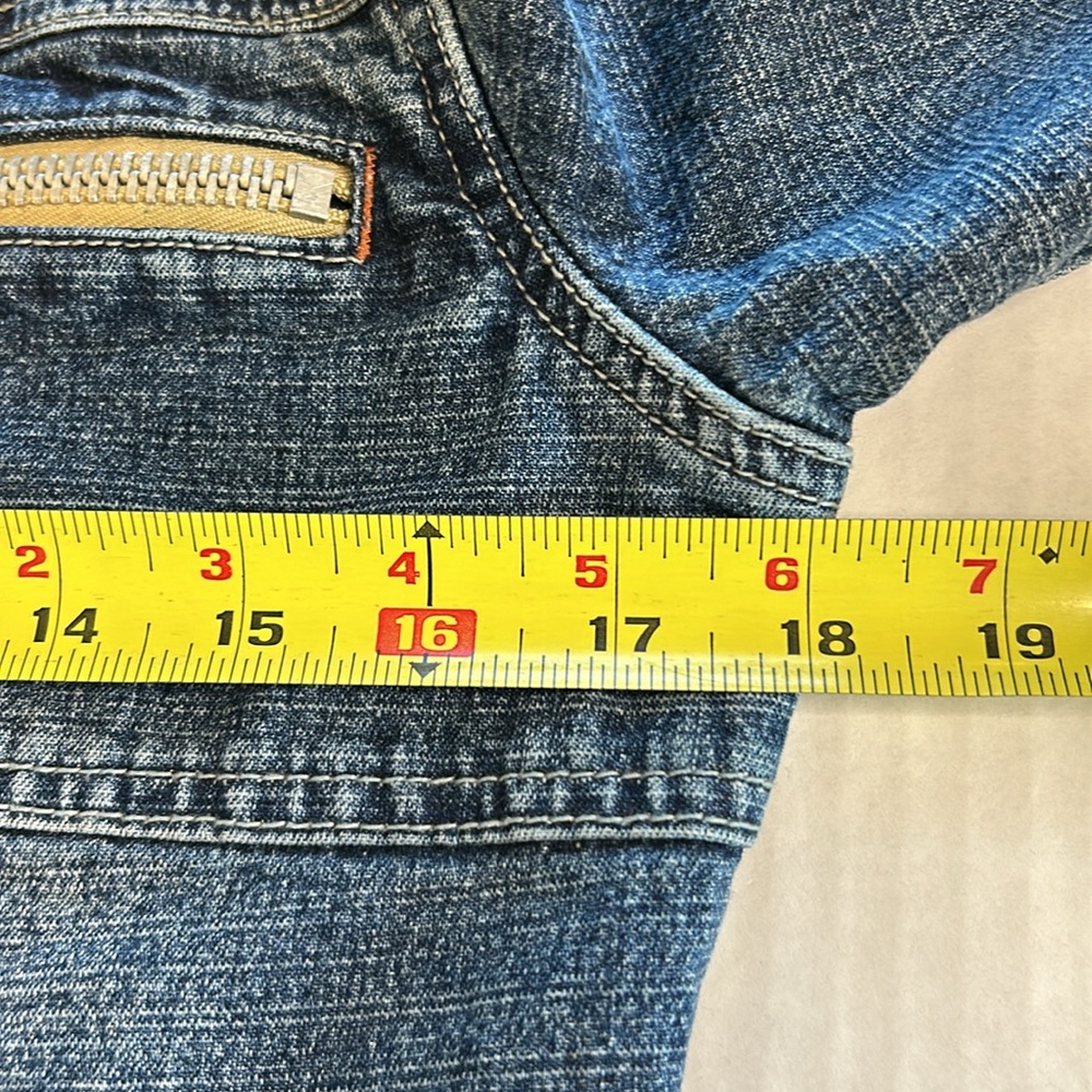 Vtg Formule Collection Button Down Zip Pockets Bl… - image 8